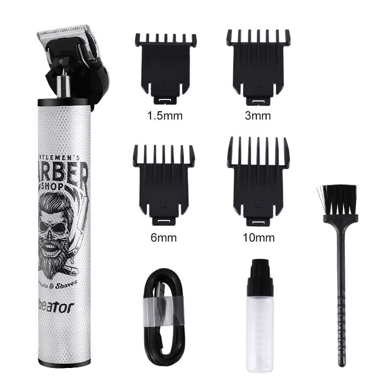 ubeator hair clipper Rechargeable Electric barbershop Cordless 0mm ...