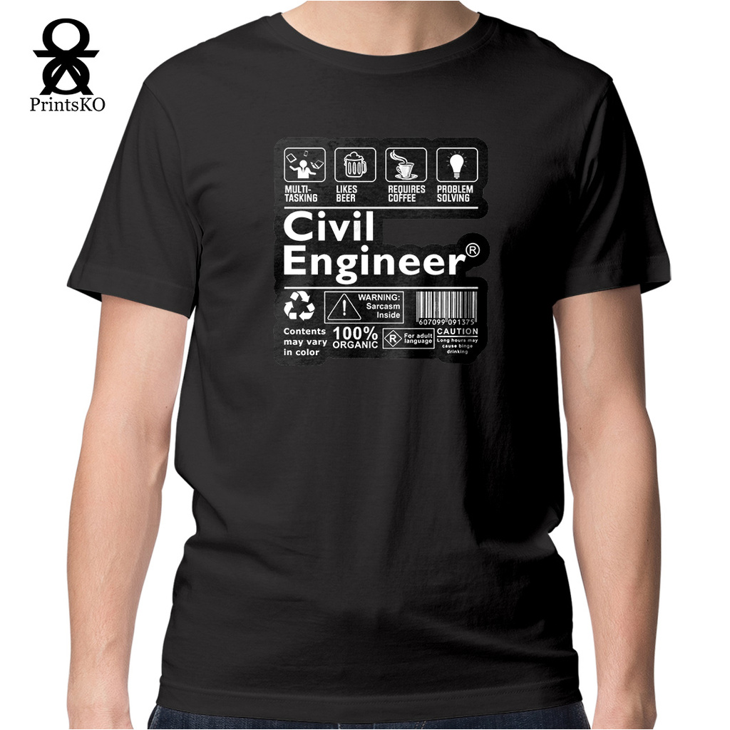 Engineer Shirt Civil Engineer Design Shopee Philippines