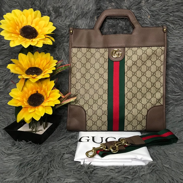 gucci file bag