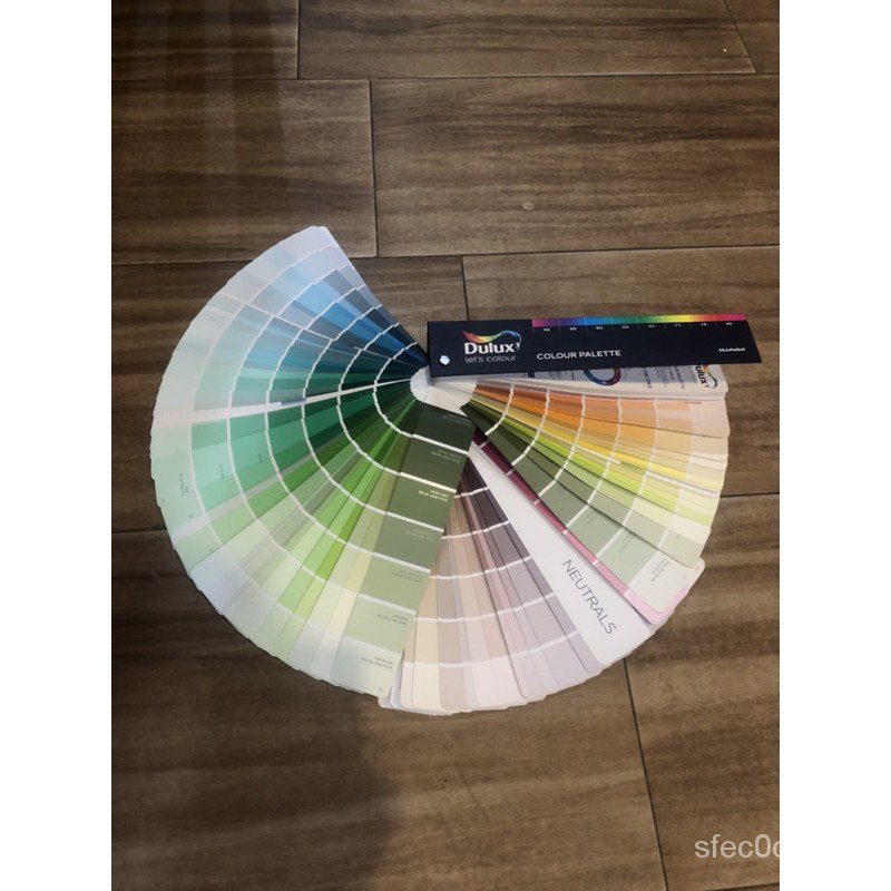 Fandeck   Katalog   Kartu Warna Dulux Khusus Tinting 9kyo 