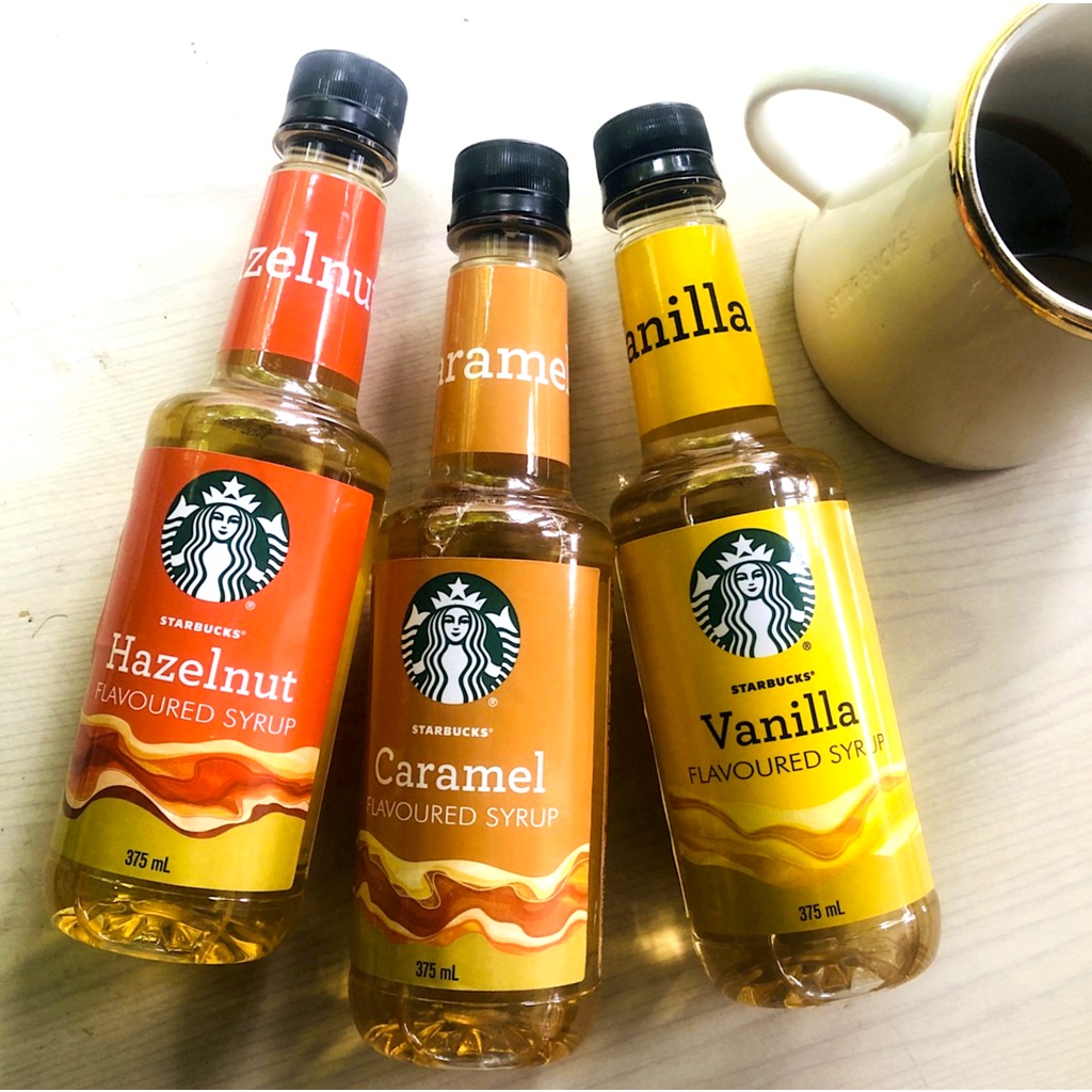 Starbucks Flavored Syrup 375ml Shopee Philippines