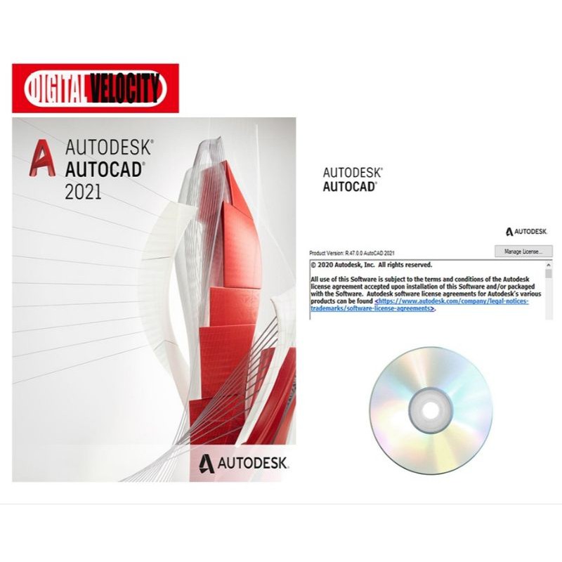Autodesk Autocad 2021 Disc Installer Shopee Philippines