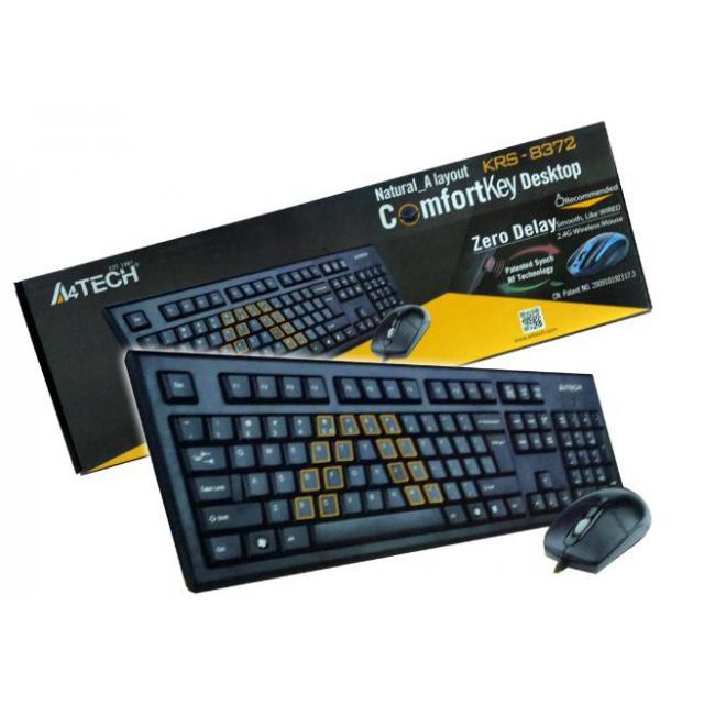 A4tech Keyboard And Mouse USB Combo (1 Bundle) Shopee Philippines