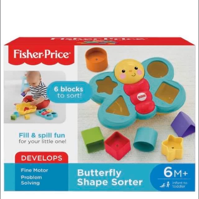 fisher price butterfly shape sorter