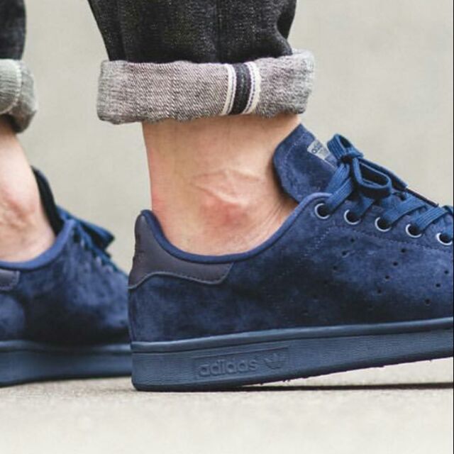 adidas stan smith indigo denim