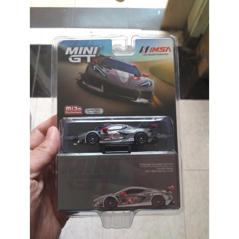 Mini Gt 316 - Chevrolet Corvette C8.r 4 2021 Imsa Sebring 12 Hrs Mijo 