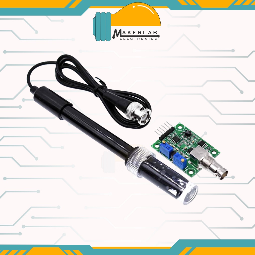 PH-4502C Liquid PH Sensor with E201-BNC Electrode for Arduino presyo ₱999