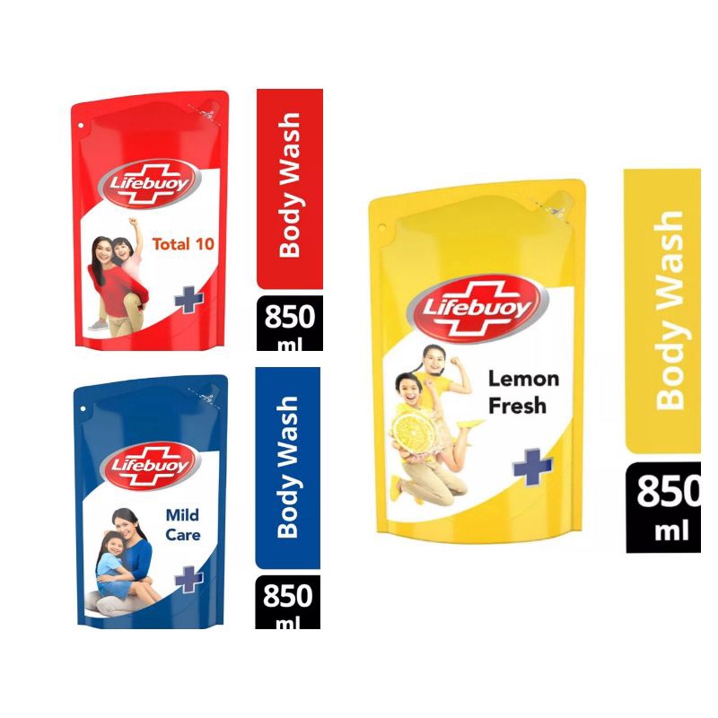 Lifebuoy Liquid Bath Soap 850Ml Shopee Philippines