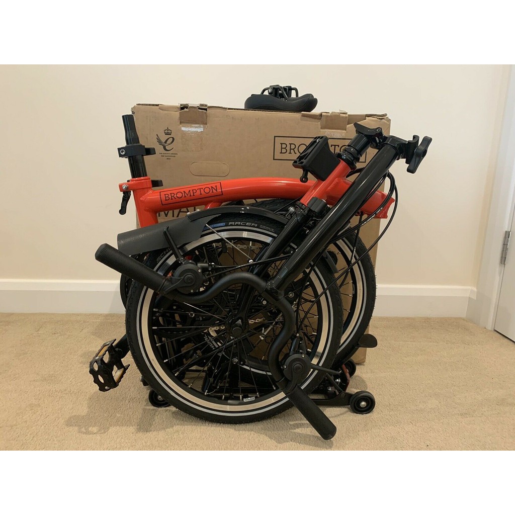 brompton h6r folding bike