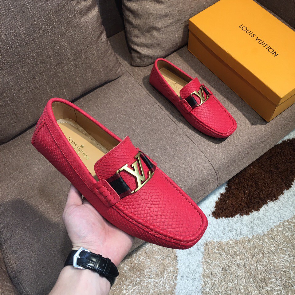 red louis vuitton shoes