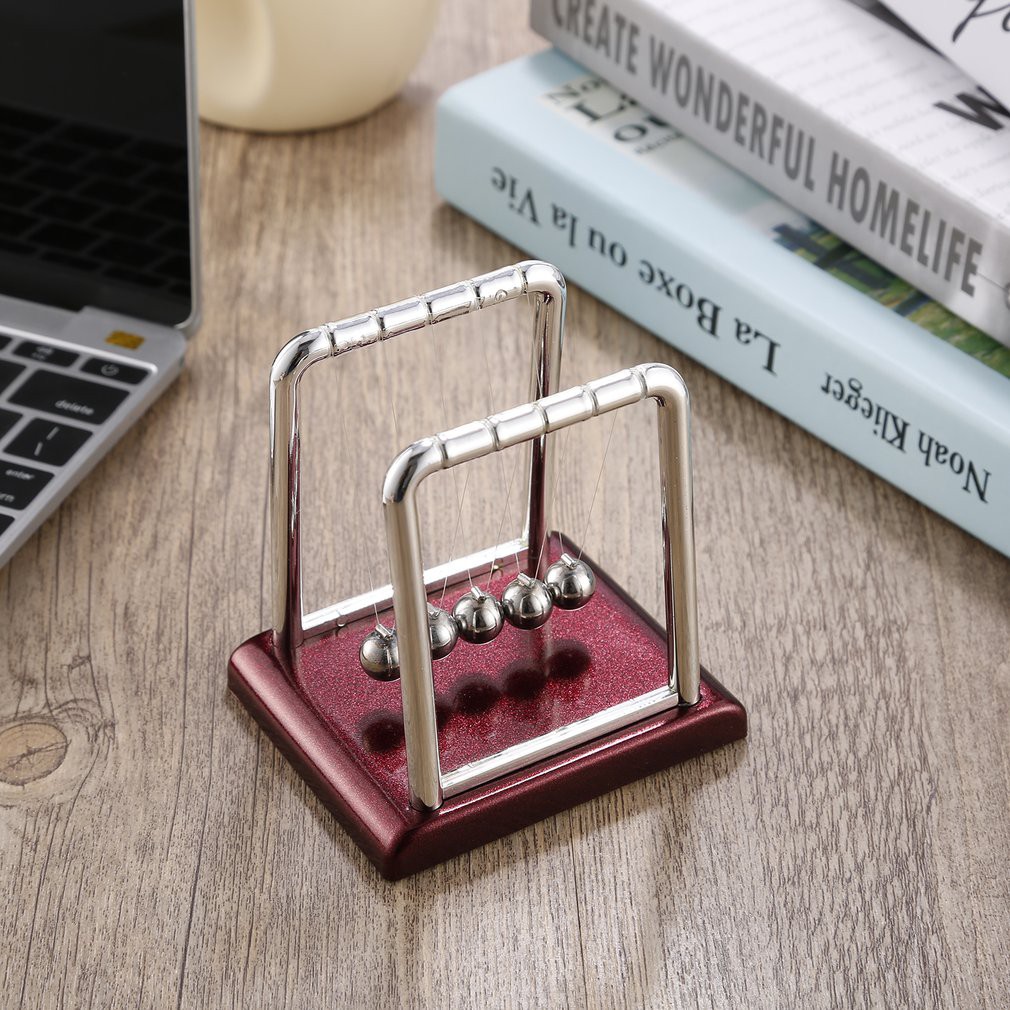 Newton S Cradle Fun Steel Ball Science Toy Accessory Gift Shopee