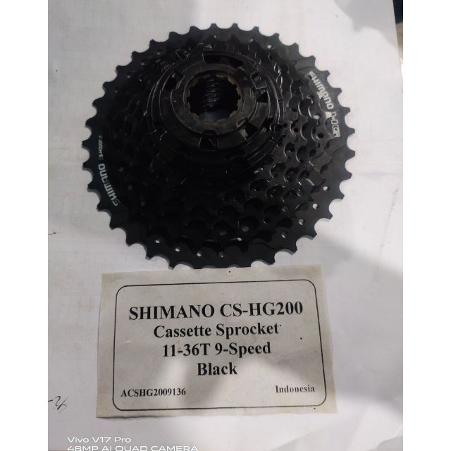 cogs 9 speed