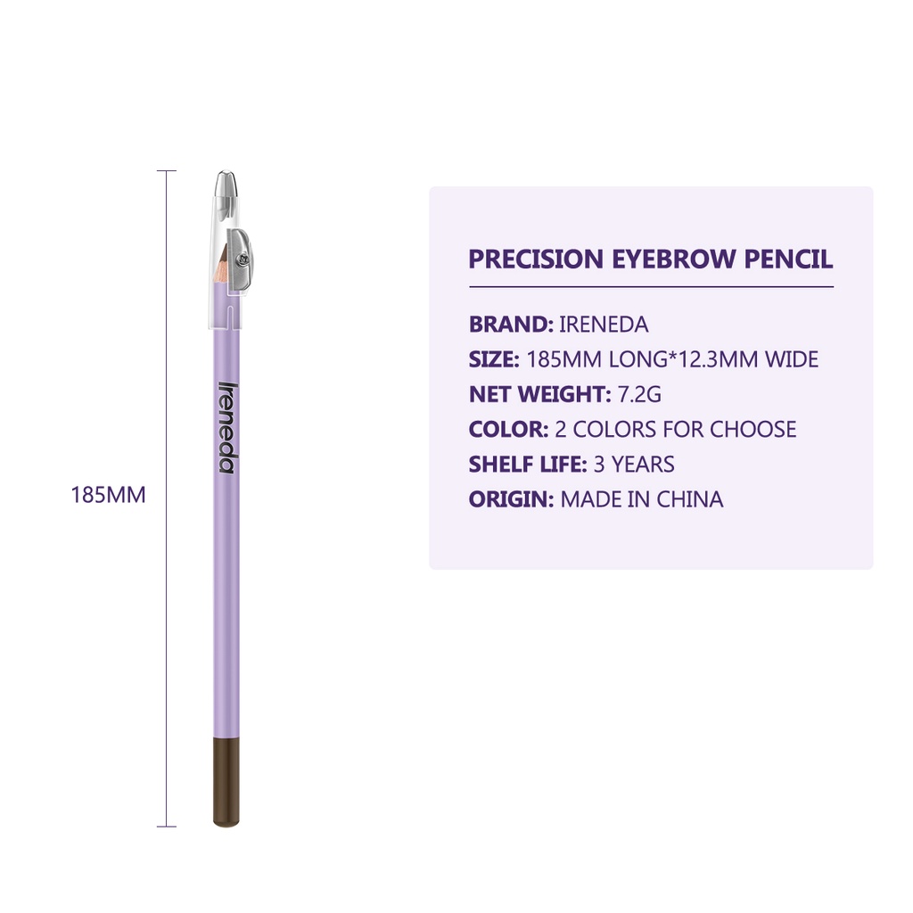 Ireneda Precision Eyebrow Pencil Sharpener Ir05 - 02 Dark Brown B0459Ad1B4E9Fc206B9568Afad3993E4