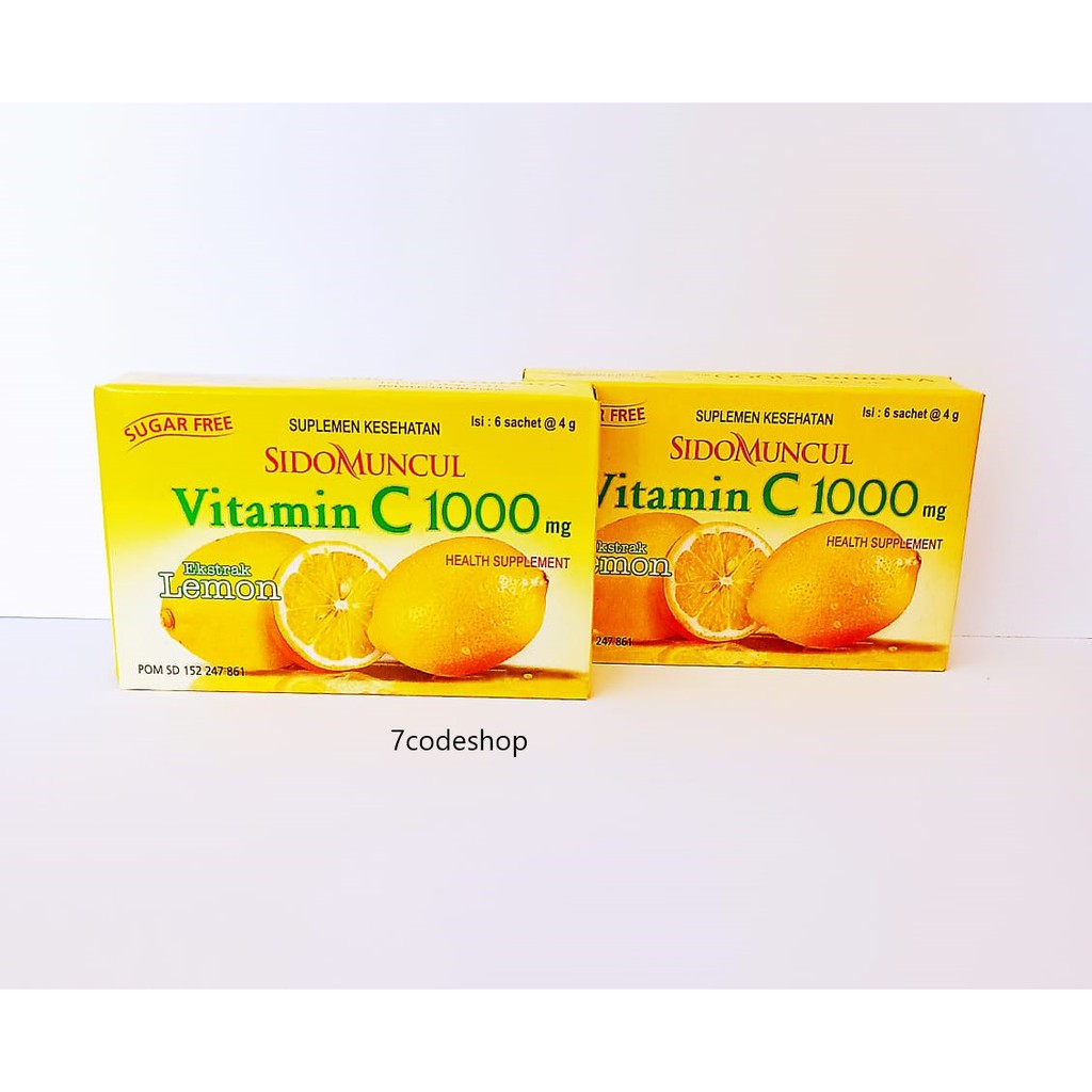Sidomuncul Vitamin C 1000 Mg Maintenance Endurance Shopee Philippines