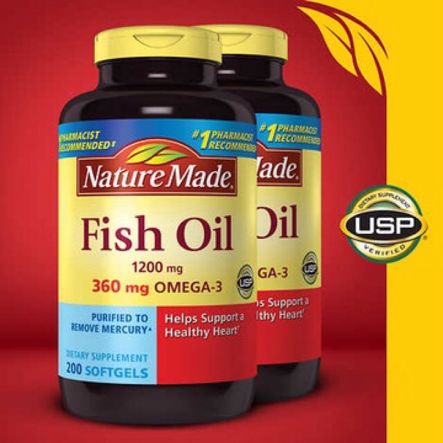 Nature Made Fish Oil Omega 3 Supplement Shopee Philippines