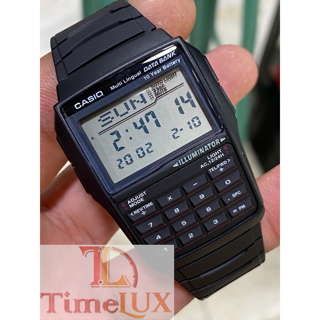 Casio Rubber DBC-32-1A Calculator Watch