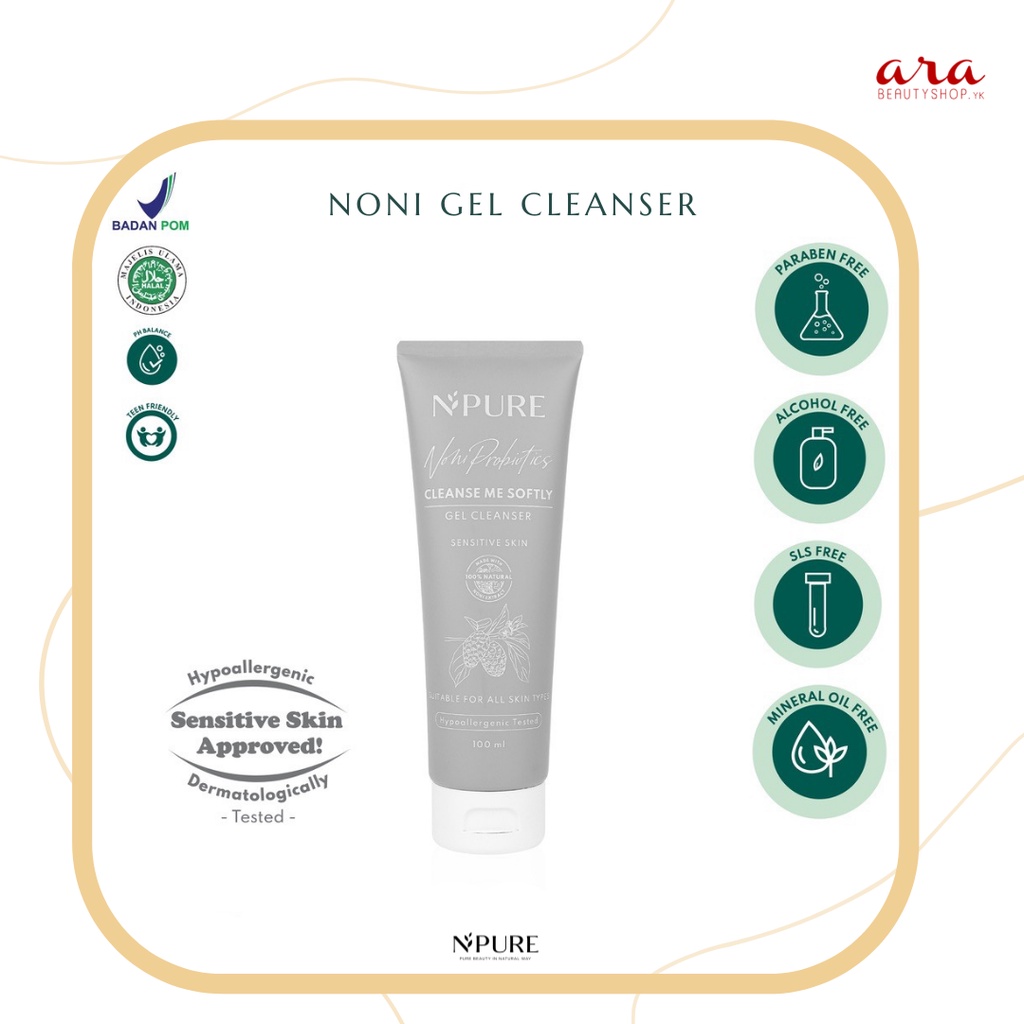 Npure Noni Probiotics Cleanse Me Softly Gel Cleanser (Smoking Soap) Shopee Philippines