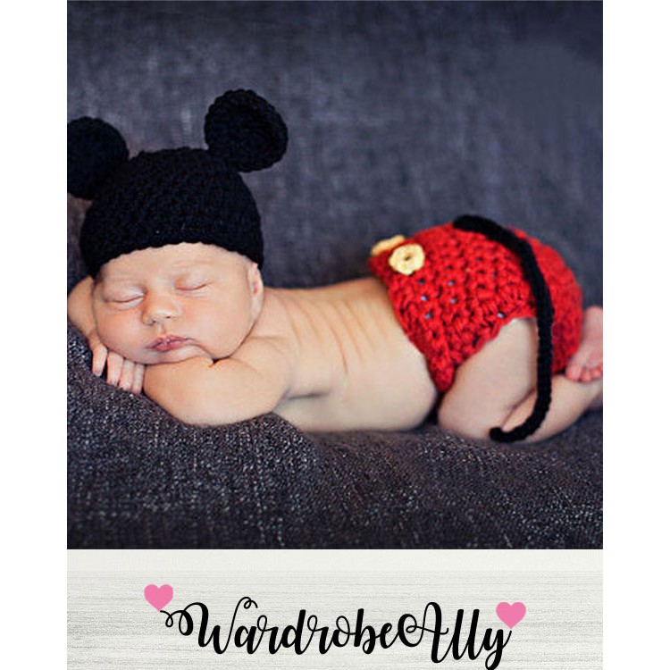 mickey newborn outfit