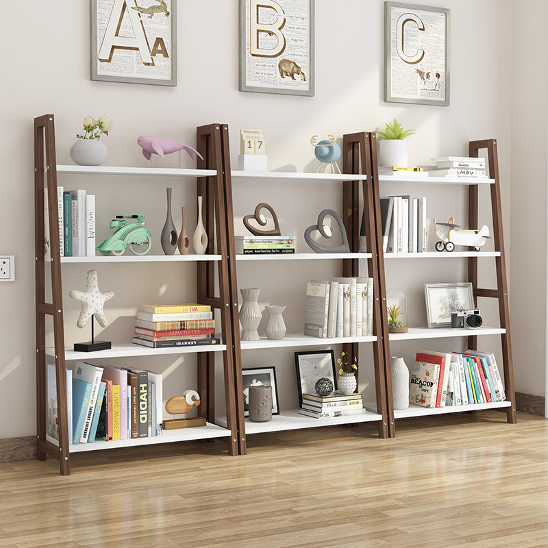 Nordic Solid Wood  Multi layer Bookshelf  Shopee Philippines 