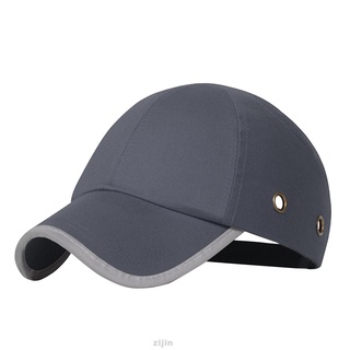 Women Men Lightweight Breathable Safety Adjustable Buckle Head Protection Baseball Bump Cap #8