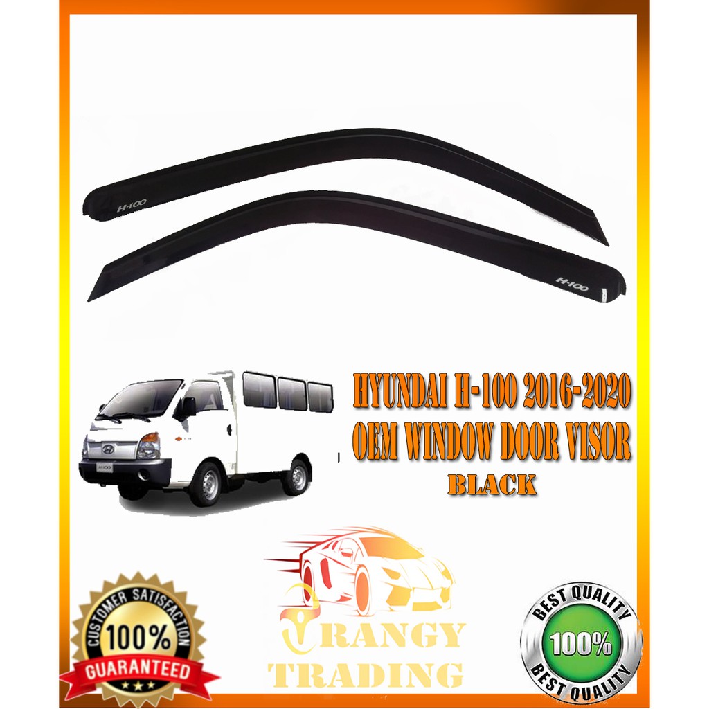 Hyundai H-100 2016-2020 OEM Window door visor black (Car Accessories ...