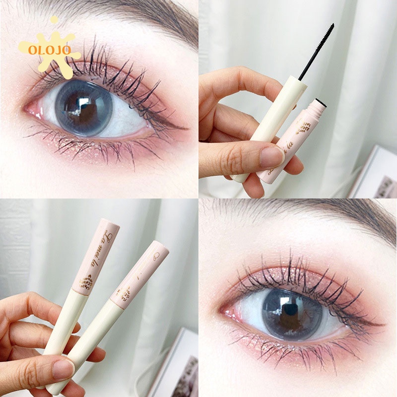 Longlasting Mascara Small Brush Mascara Long Thick Curling Eyelash