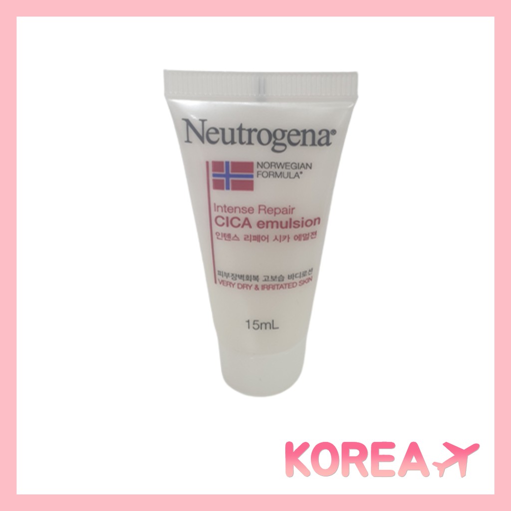 NEUTROGENA intense repair cica emulsion 15ml Shopee Philippines
