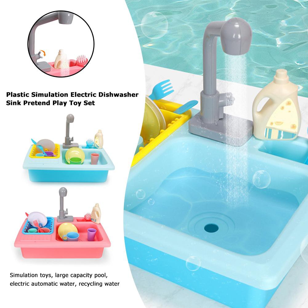 toy sink with water