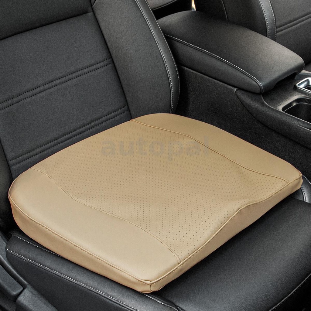 2.4'' Thick Car Memory Foam Heighten Seat Cushion Pad NonSlip Chair