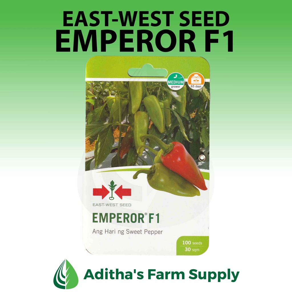 EastWest Seed Emperor F1 (Bell Pepper) 100 seeds Shopee Philippines
