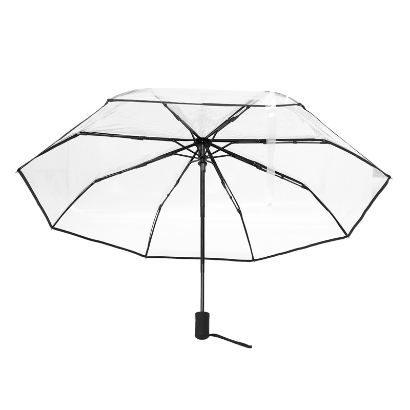 IJyjTransparent Umbrella Automatic Umbrella Rain Women Men Sun Rain