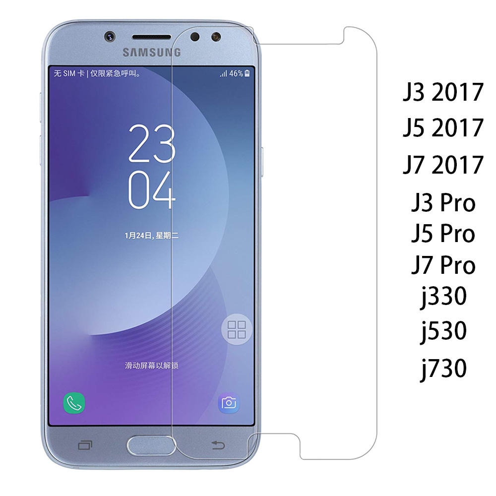 9h Hd Tempered Glass For Samsung Galaxy J3 J5 J7 17 Eu Screen Protector Film For Samsung J330 J530 J730 J3 J5 J7 Pro Glass Shopee Philippines