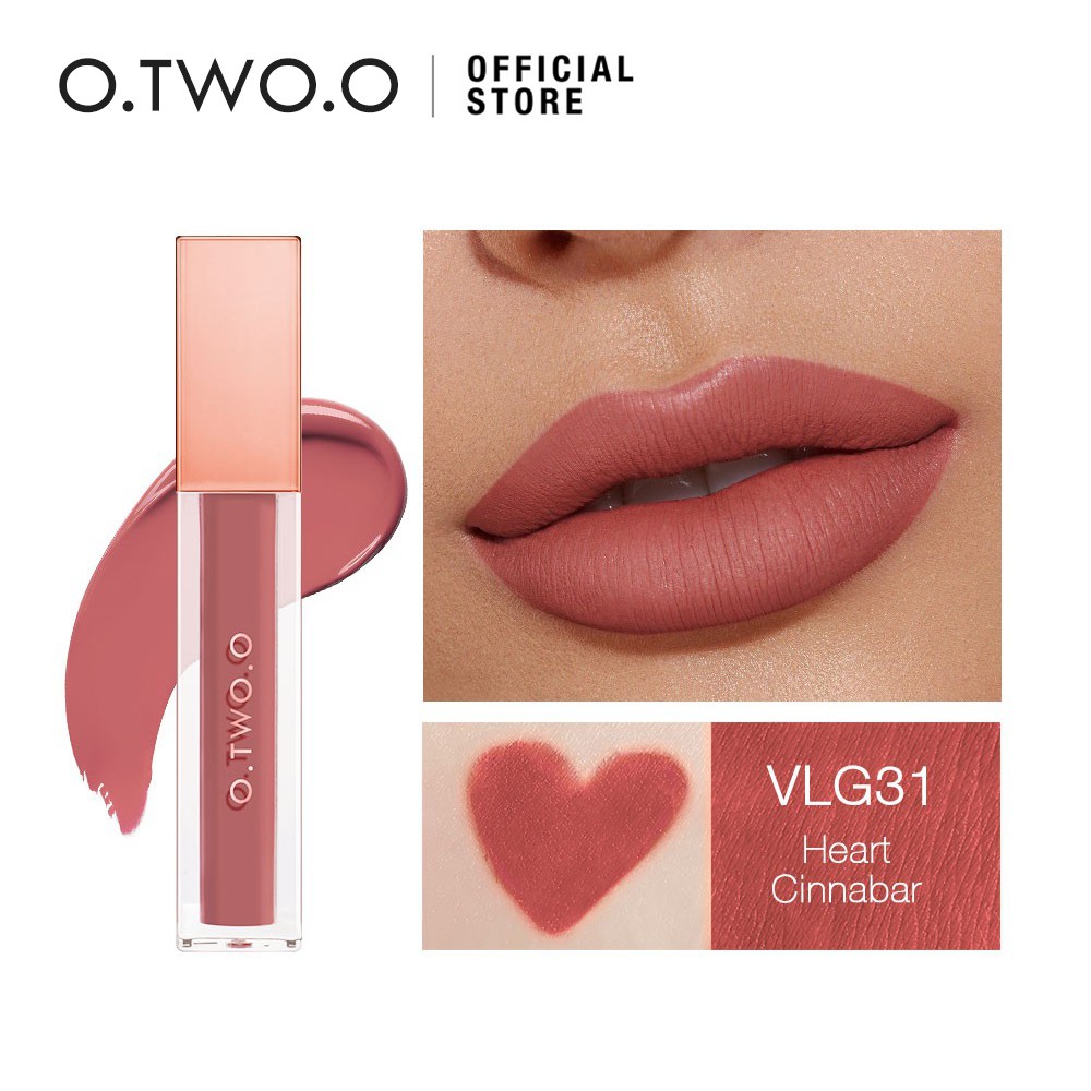 O.TWO.O Lip Tint Long Lasting Liquid Lipstick Matte Lip Gloss Shopee