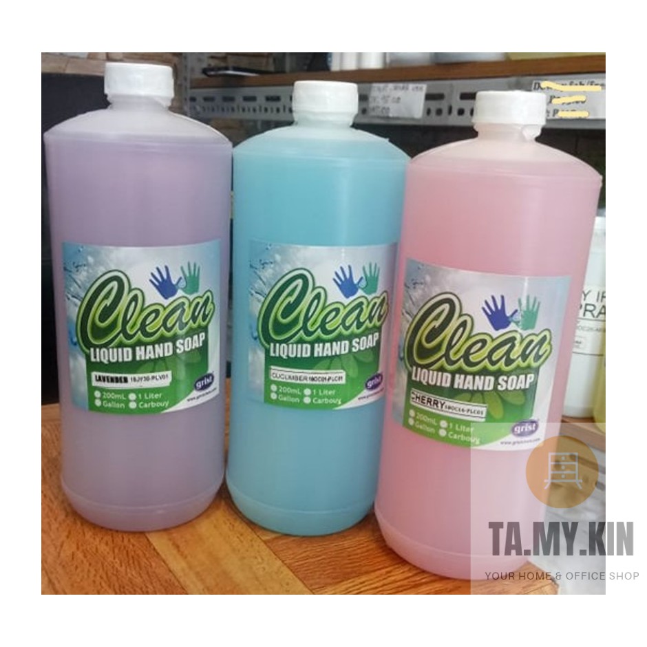 1 Liter Liquid Hand Soap Available in 3 Scents Shopee Philippines