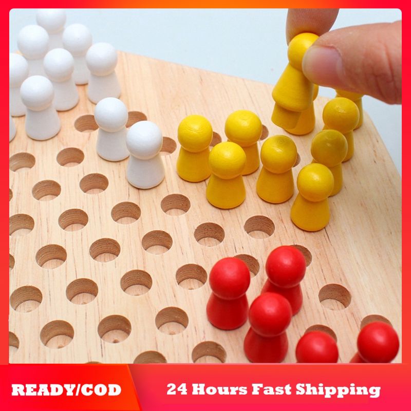 wooden chinese checkers