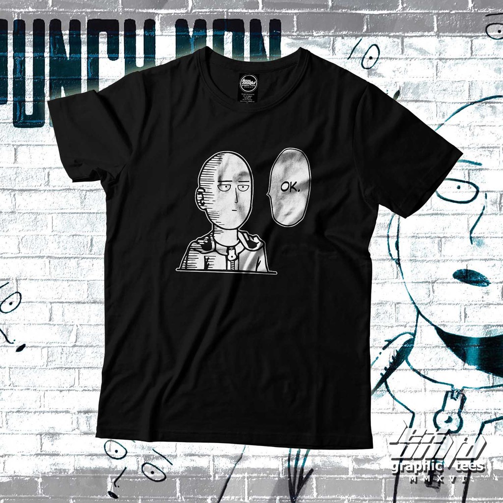 Asian Size Men Print One Punch Man Saitama Oppai Hero Japanese Anime T Shirt O N - Foto 10