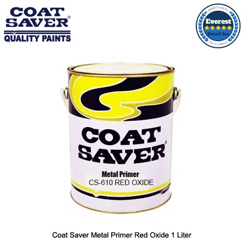 Coat Saver Metal Primer Red Oxide 1 Liter W92n Shopee Philippines