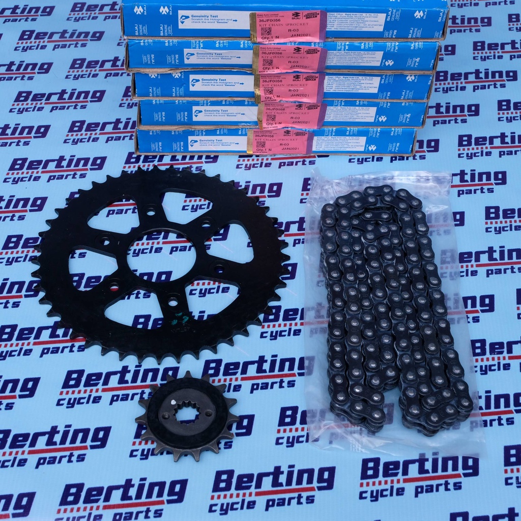 Dominar 400 Chain Sprocket Set 15T 45T 520 Genuine 36JF0056 Shopee