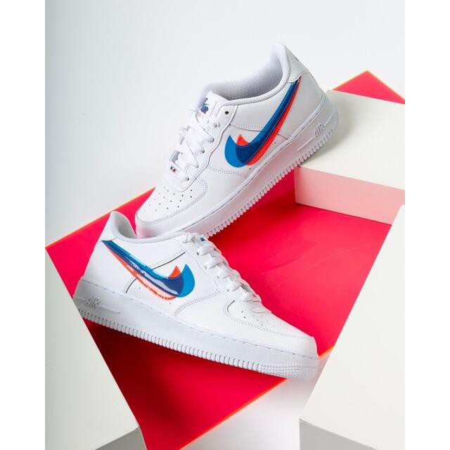 air forces white blue and red