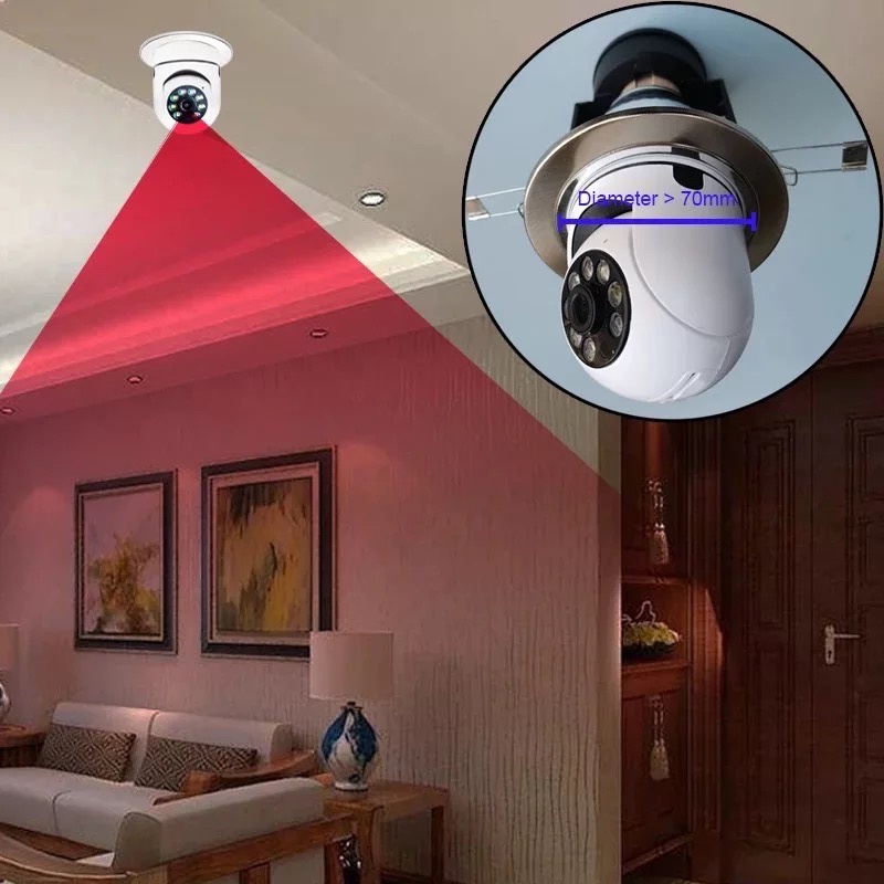 App Lamp Camera: Yoosee ip Camera Connect Wifi Diesel 2 Million Pixels View Via Mobile HDcamera Clear Picture. #6