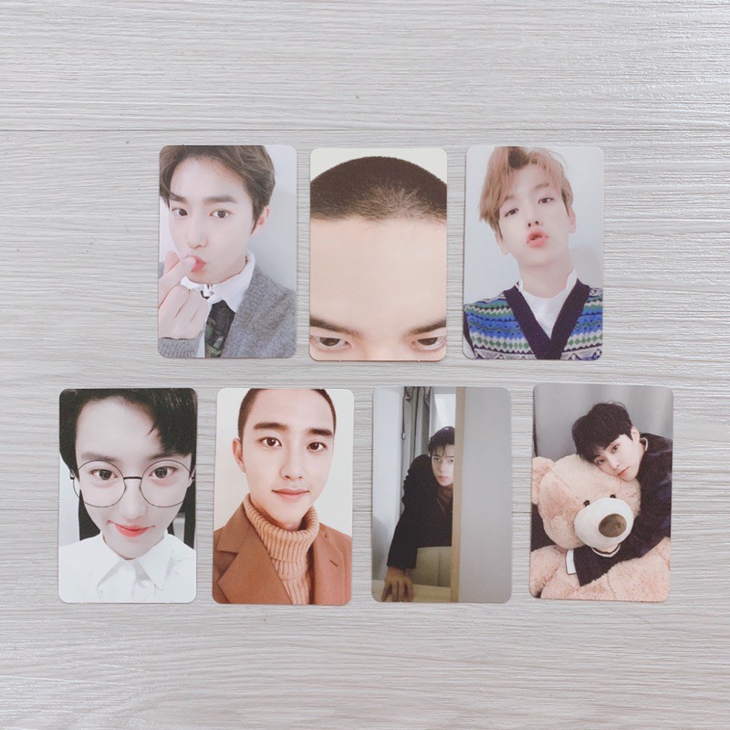 EXO 2017 Winter Special Album Universe Chen Type-A Photo Card Official K-POP 15