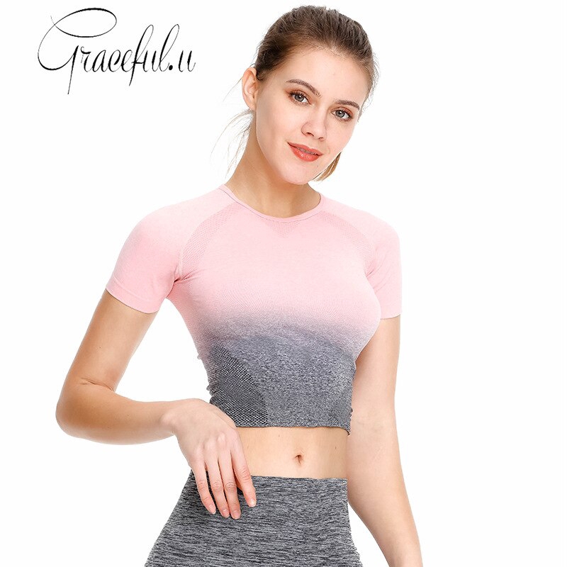 midriff workout tops