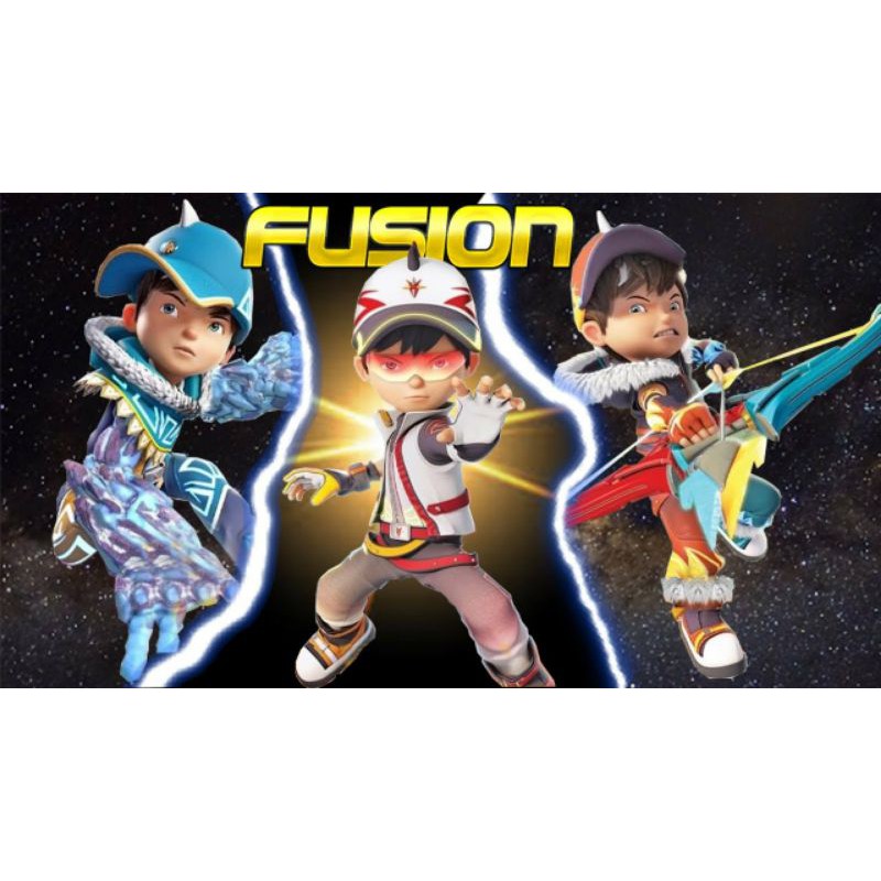 Boboiboy Fusion Supra Frostfire Glacier Shopee Philippines