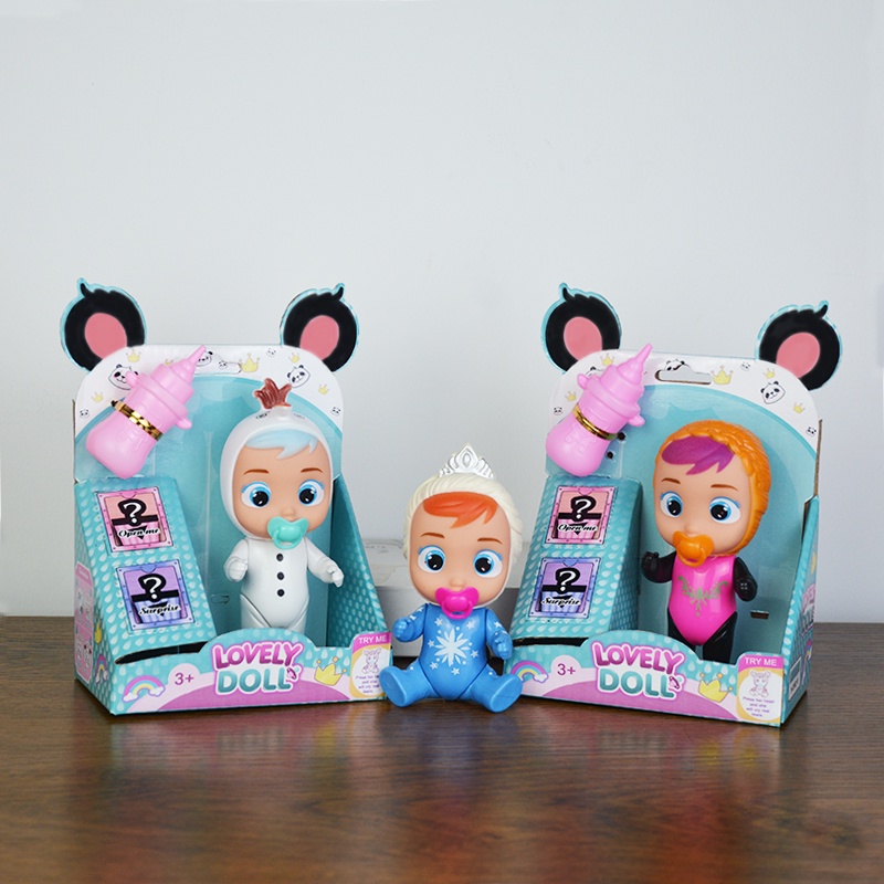 Mini  inches Frozen II Cartoon baby toys cry babies baby alive doll toys  talking dolls for baby girl newborn reborn baby figurine crying baby doll  toy for kids | Shopee Philippines