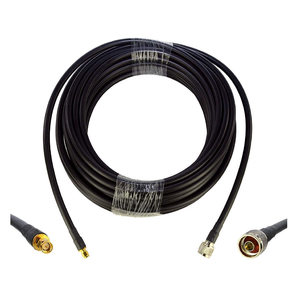 LowLoss Coax RG6 Extension Cable (75 Ohm) SMA Male to N Male