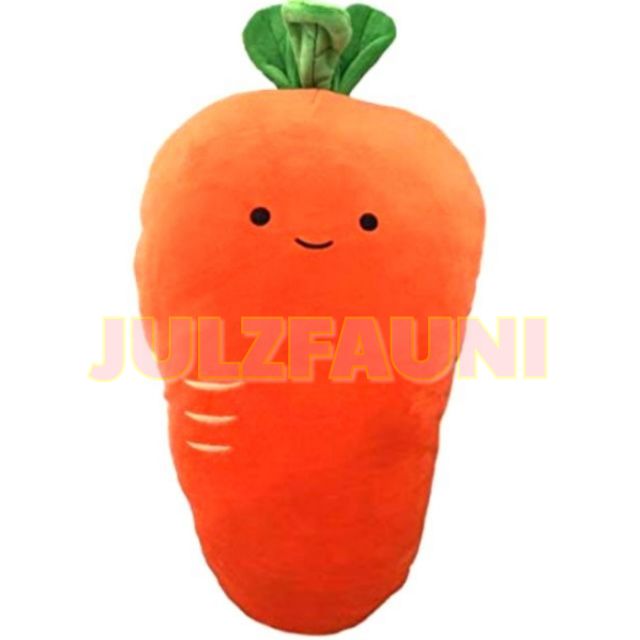 carrot cuddly toy