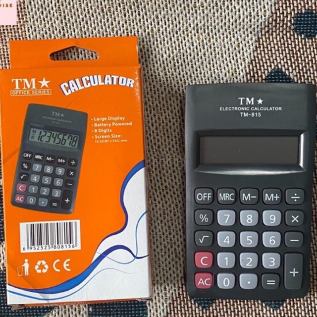 COD J&T EXPRESS TM OFFICE SERIES 8 DIGITS Calculator TM-815 Pocket  Calculator School Office Supplies | Shopee Philippines