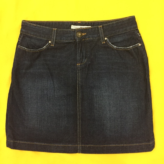 denim skirt tommy hilfiger