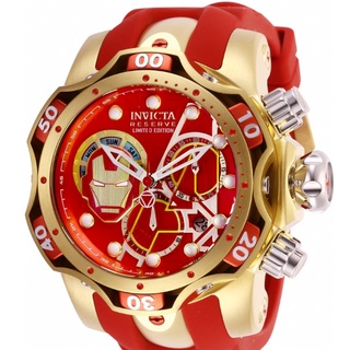 Hot sale Marvel limited edition Iron Man red INVICTA same paragraph European and American large quar #6