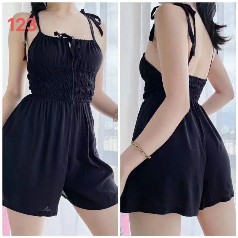 boho fashion jumshort casual romper(BVQ) Shopee Philippines